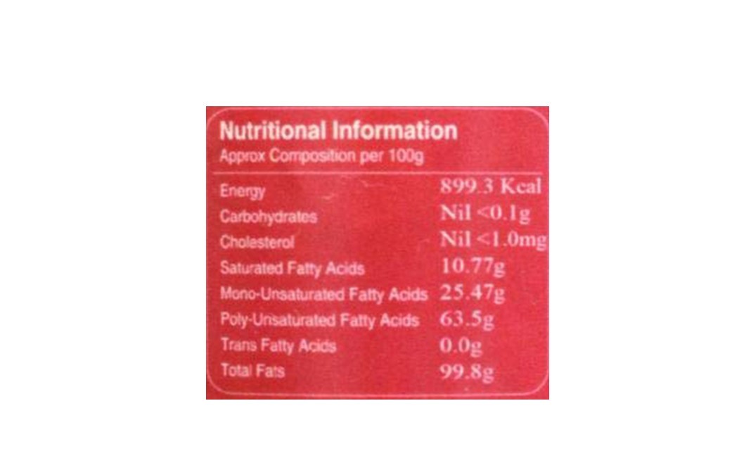 Indic Wisdom Walnut Oil Virgin & Cold Pressed   Plastic Bottle  100 millilitre